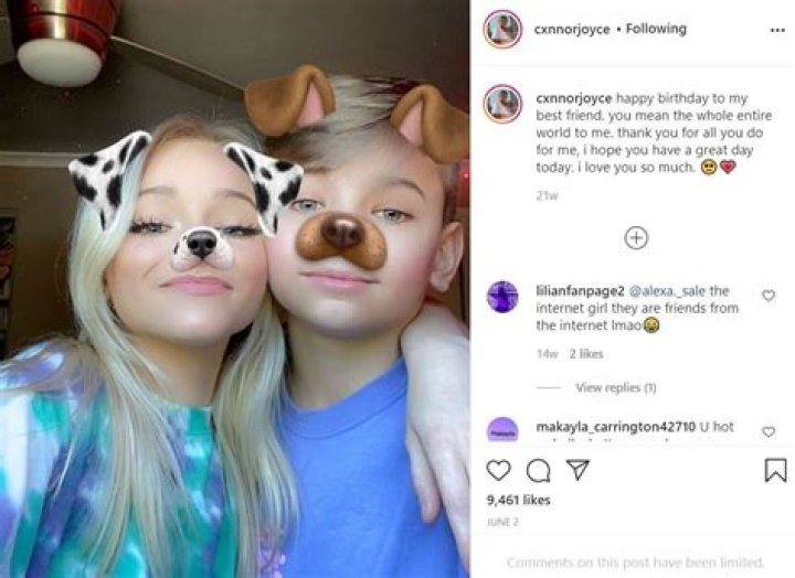 Connor Joyce Revisits Zoe LaVerne's Grooming Scandal on Instagram