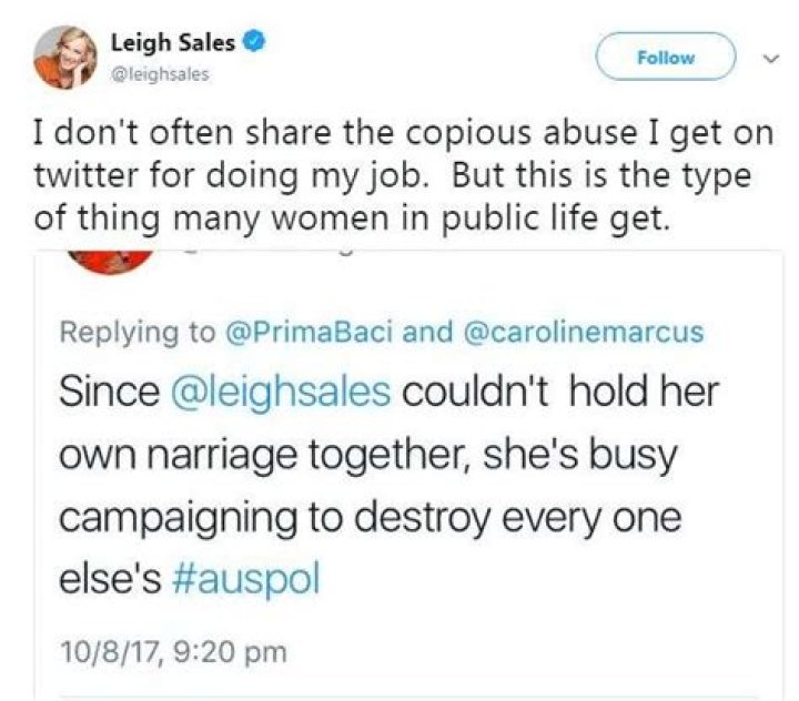 Leigh Sales Failed Marriage | Husband Separated In Hard Times