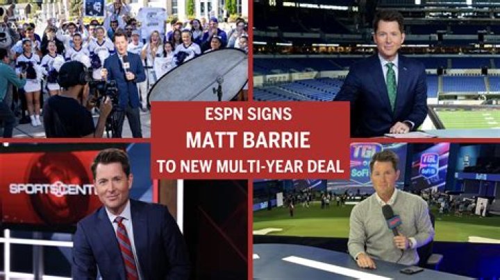 Matt Barrie ESPN, Bio, Wiki, Age, Height, Wife, Salary, and Net Worth