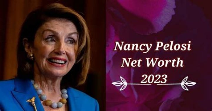 Nancy Pelosi Net Worth [2023 Update] : Charity & Cars