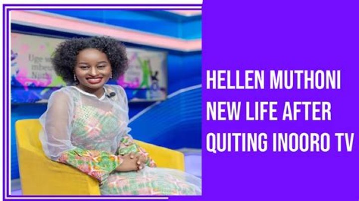 Where Is Hellen Muthoni Going After Leaving Inooro TV? New Job